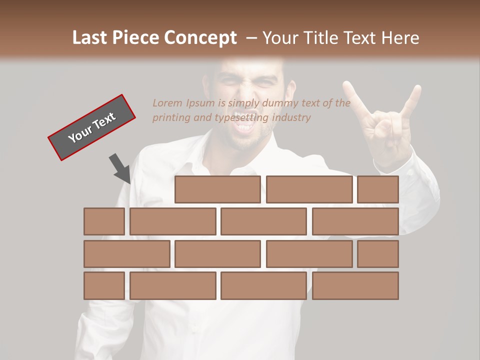 Gesture Wrist Body PowerPoint Template