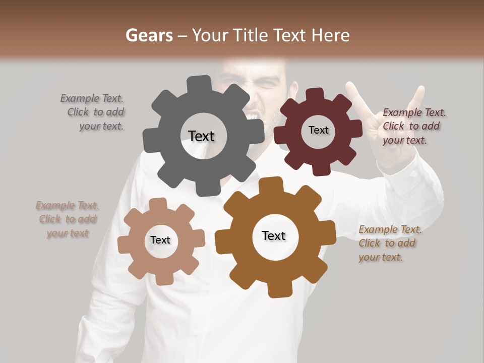 Gesture Wrist Body PowerPoint Template