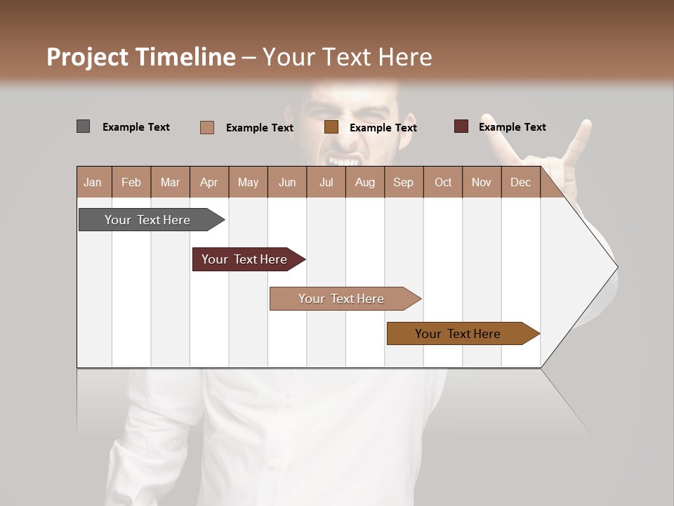 Gesture Wrist Body PowerPoint Template