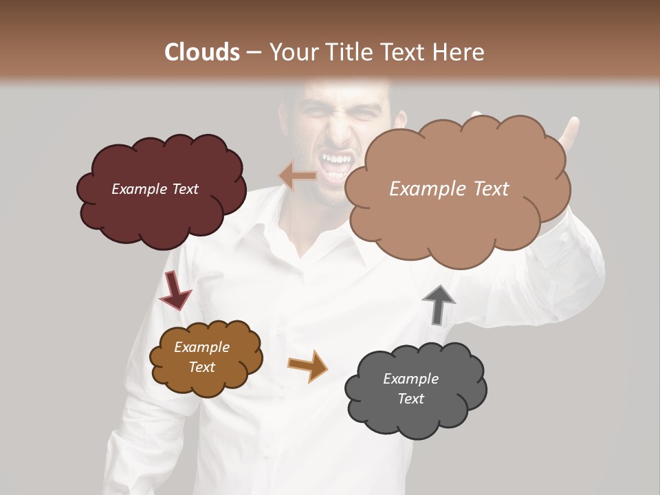 Gesture Wrist Body PowerPoint Template