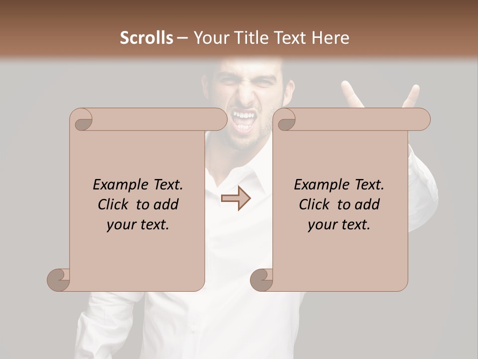 Gesture Wrist Body PowerPoint Template