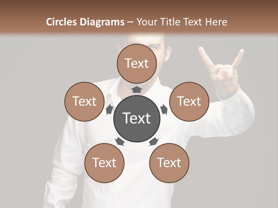 Gesture Wrist Body PowerPoint Template