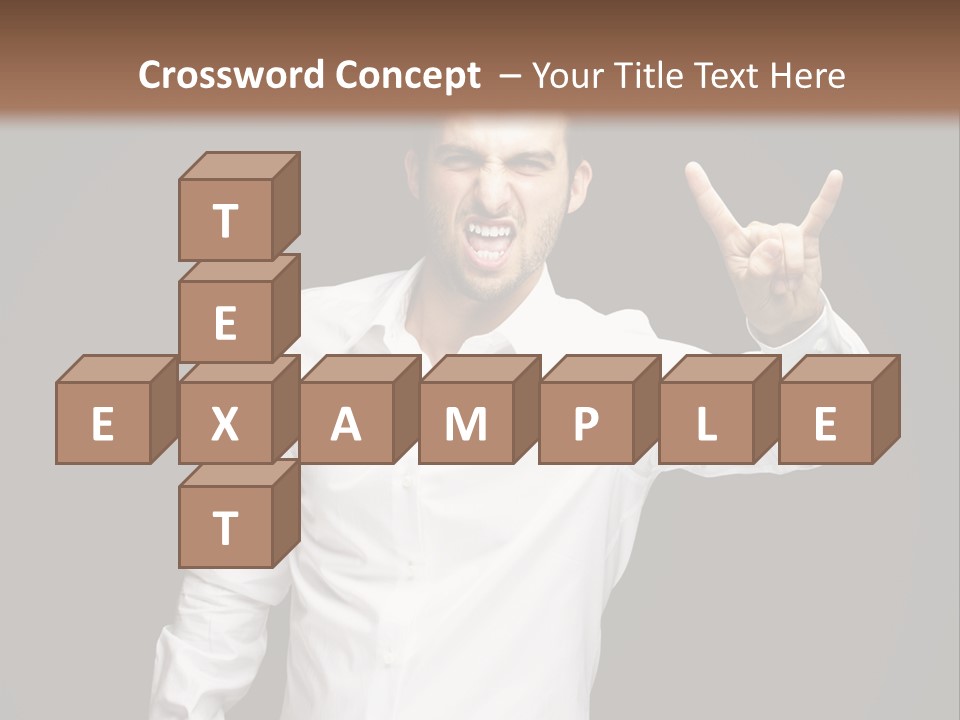 Gesture Wrist Body PowerPoint Template
