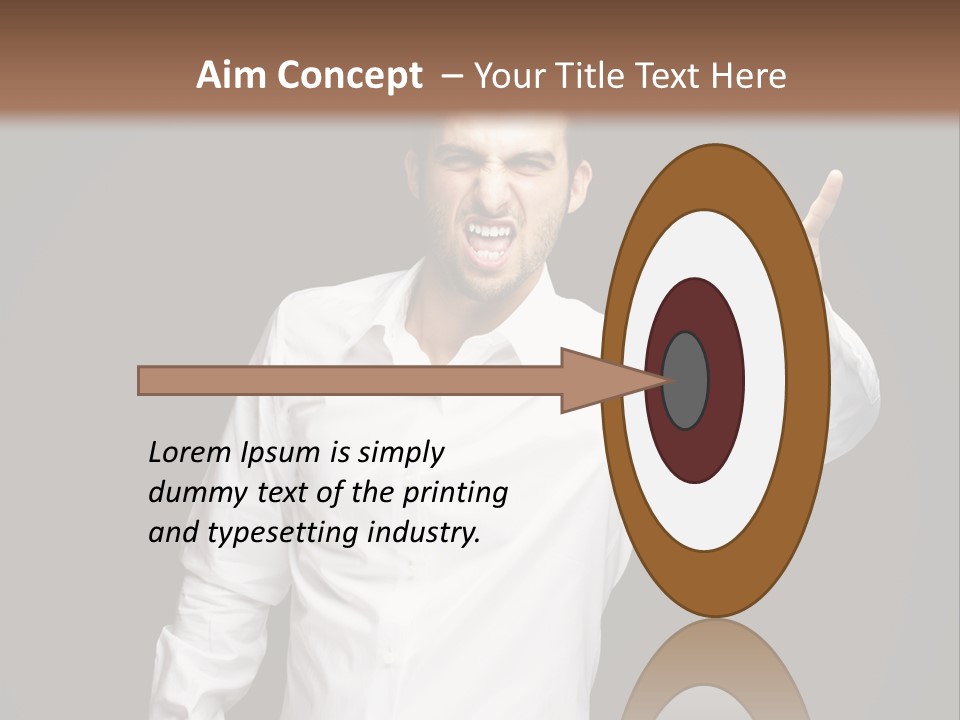 Gesture Wrist Body PowerPoint Template