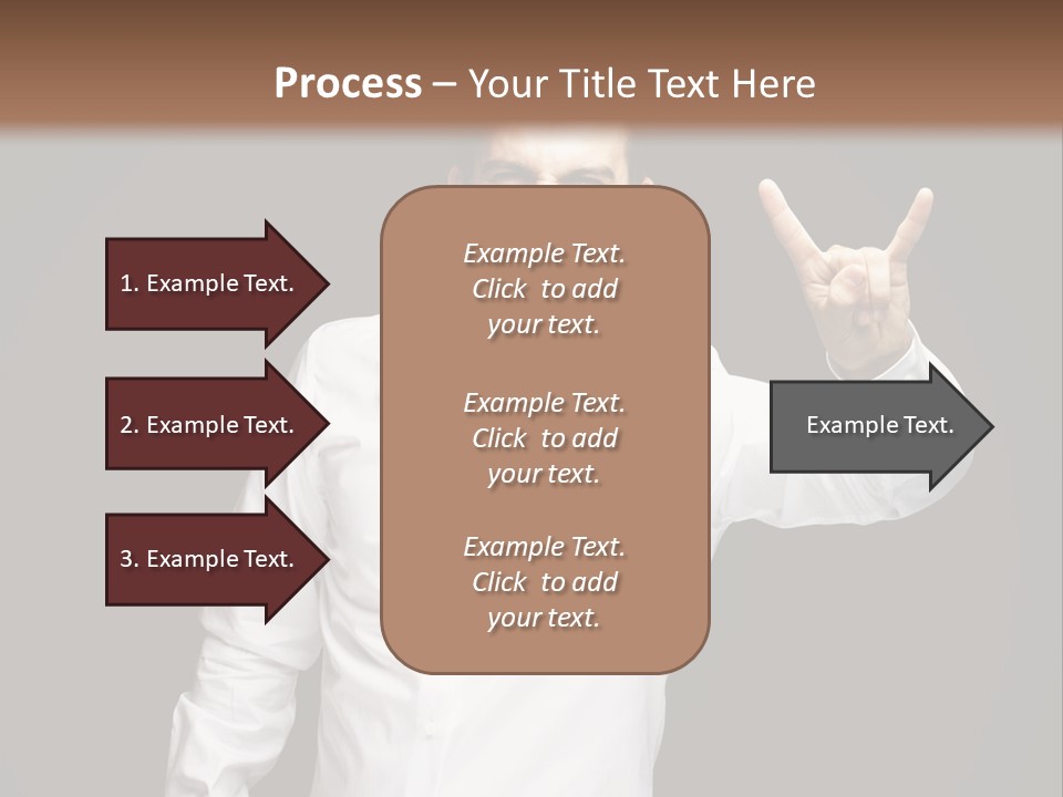 Gesture Wrist Body PowerPoint Template