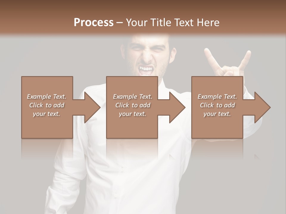 Gesture Wrist Body PowerPoint Template