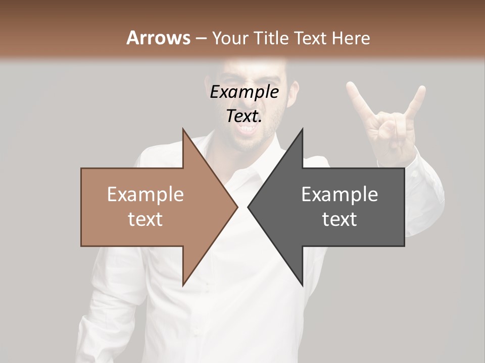 Gesture Wrist Body PowerPoint Template