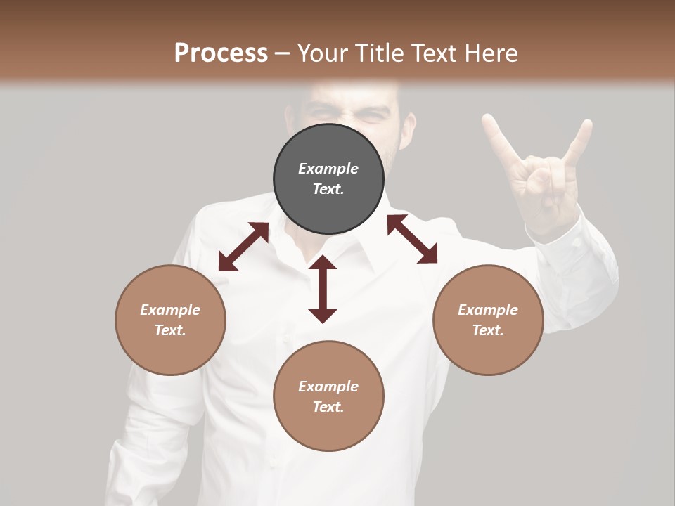 Gesture Wrist Body PowerPoint Template