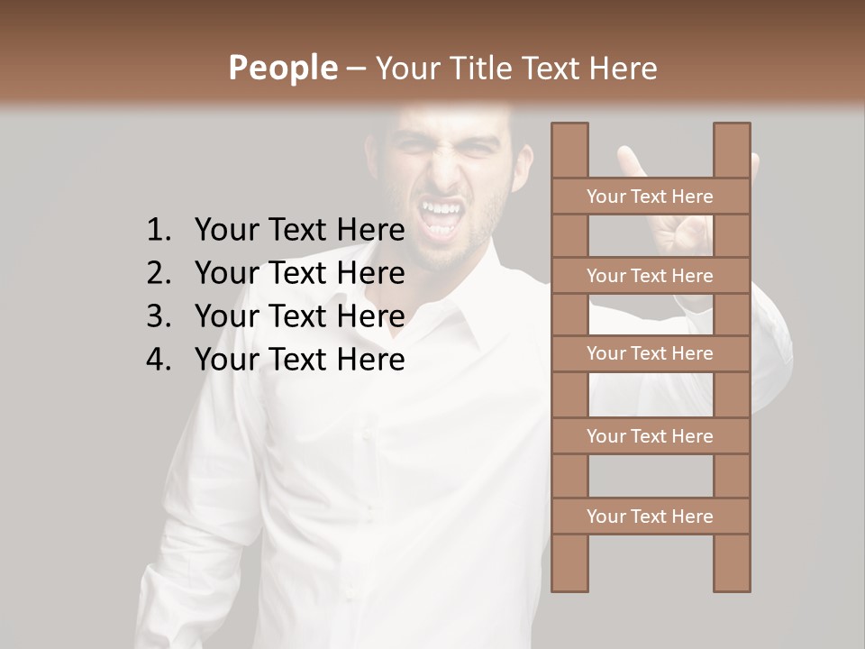 Gesture Wrist Body PowerPoint Template