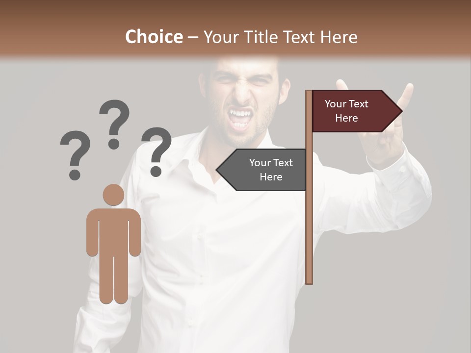Gesture Wrist Body PowerPoint Template