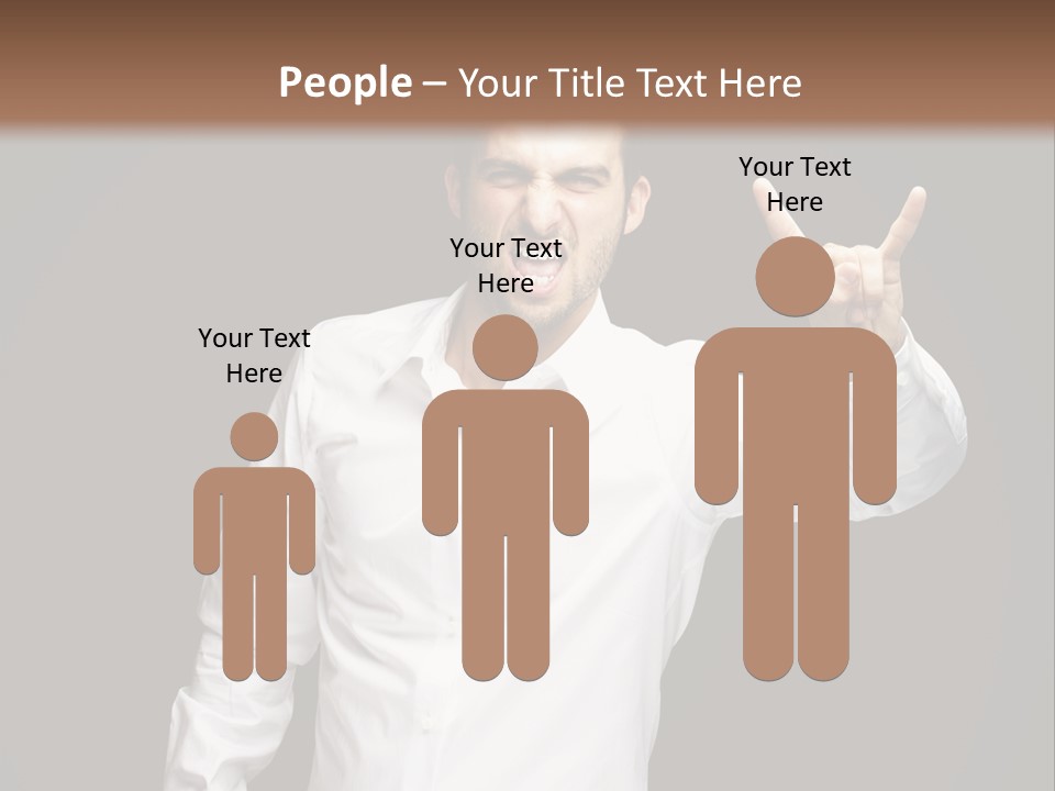 Gesture Wrist Body PowerPoint Template