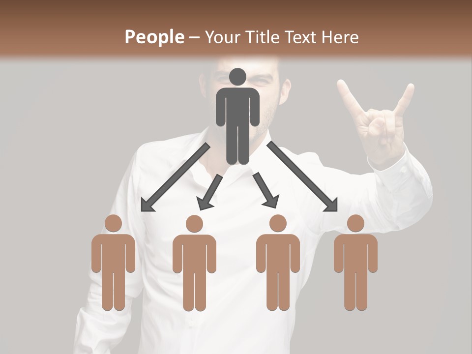 Gesture Wrist Body PowerPoint Template