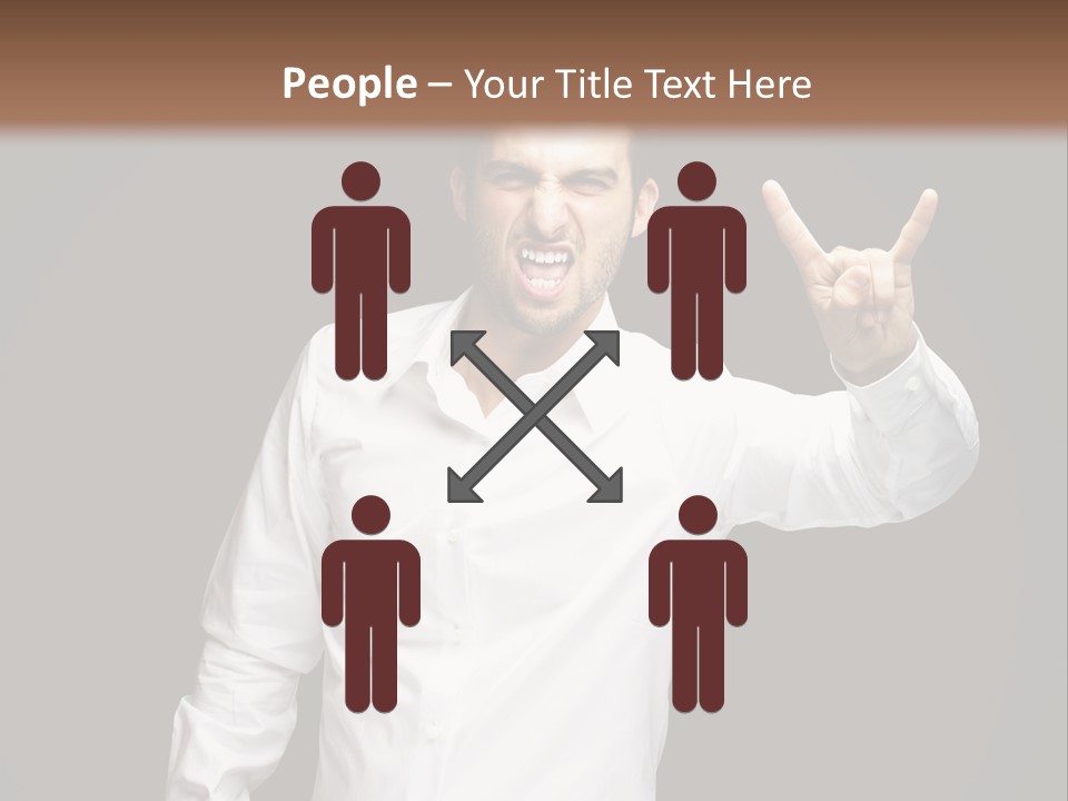 Gesture Wrist Body PowerPoint Template