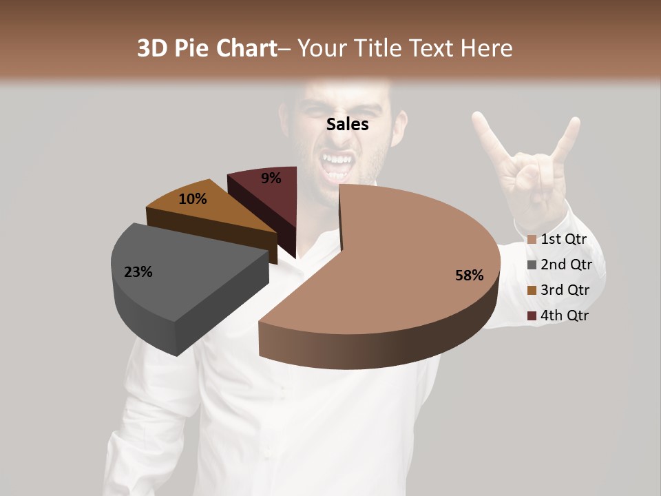 Gesture Wrist Body PowerPoint Template