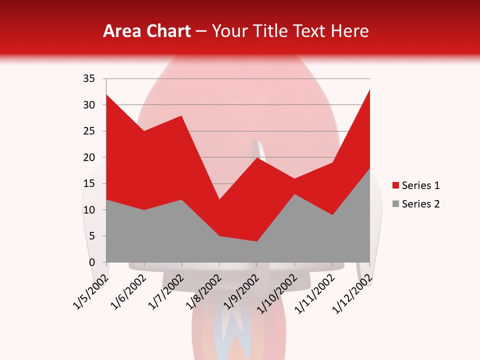 A Red Rocket Ship With A White Background PowerPoint Template