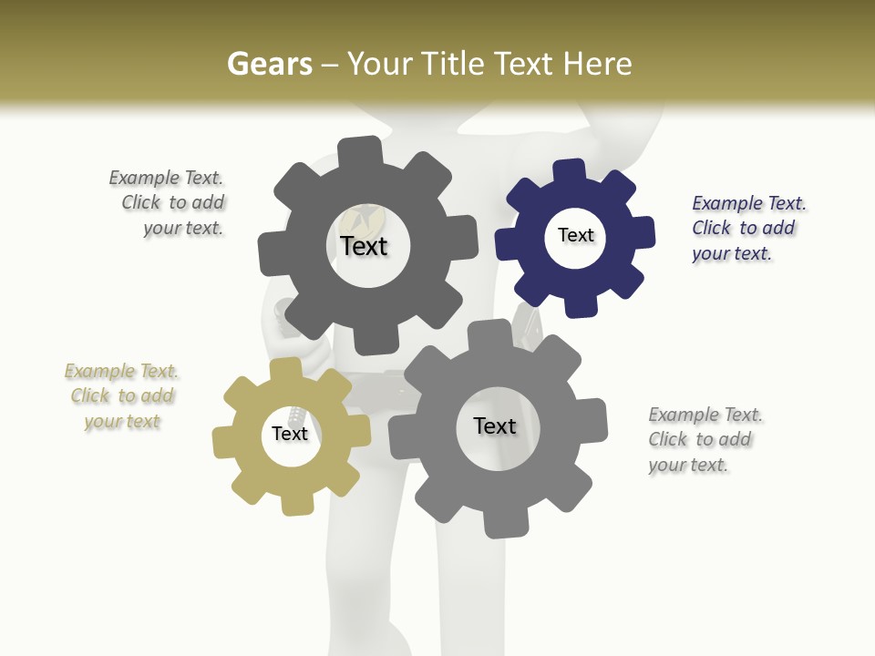 Guy Officer Belt PowerPoint Template