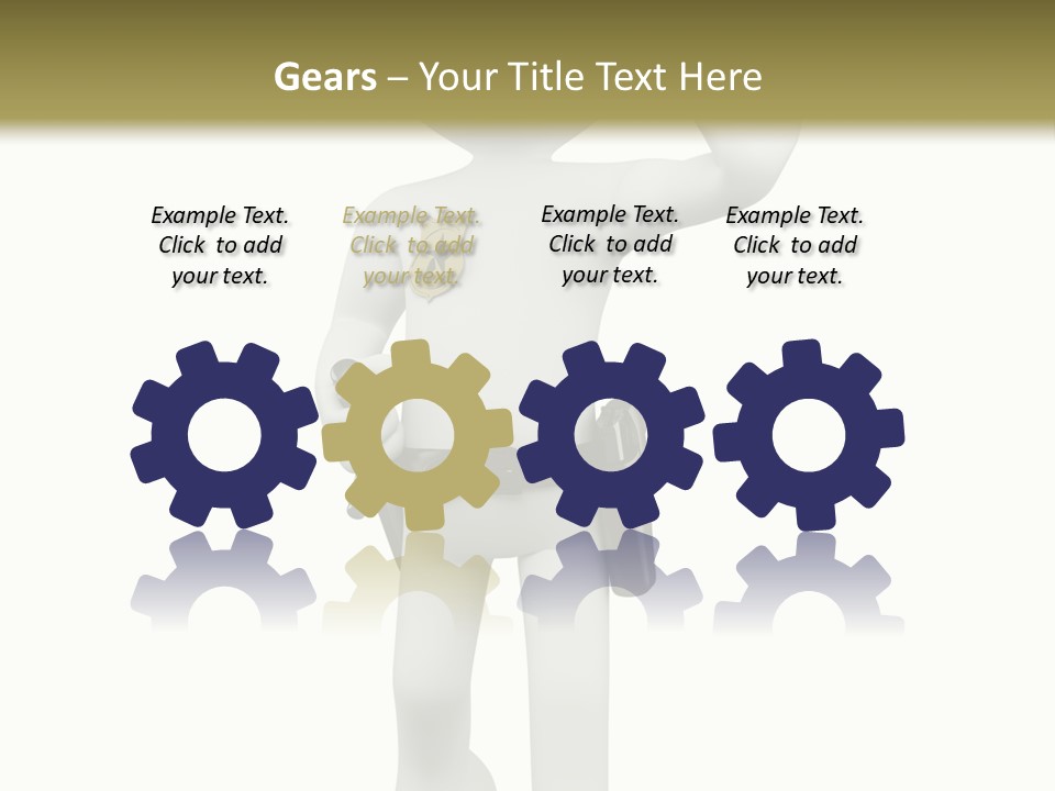 Guy Officer Belt PowerPoint Template