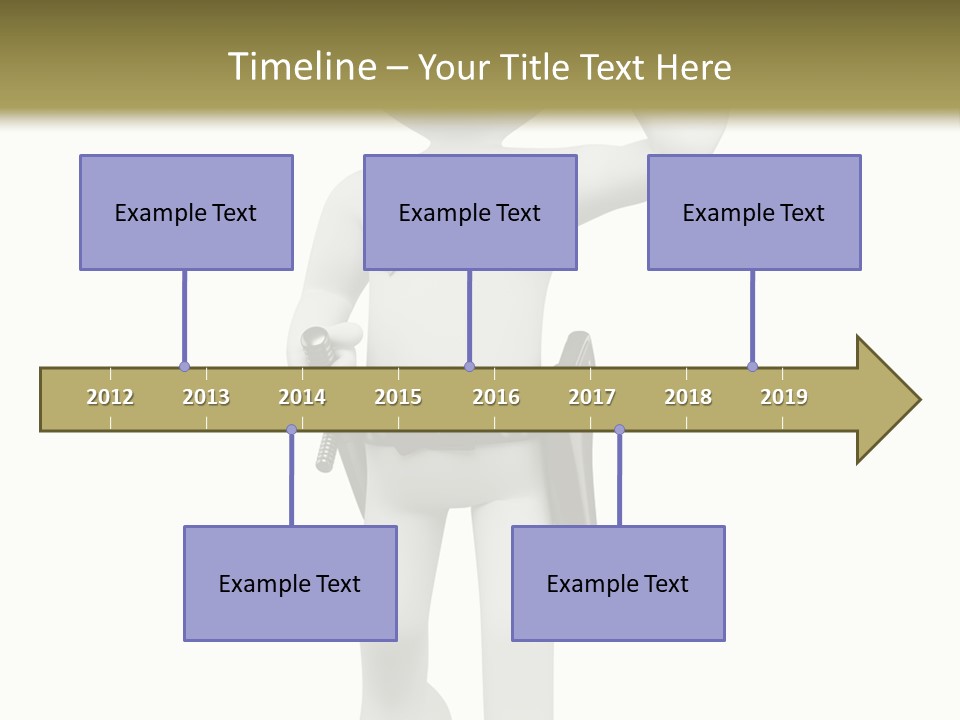 Guy Officer Belt PowerPoint Template