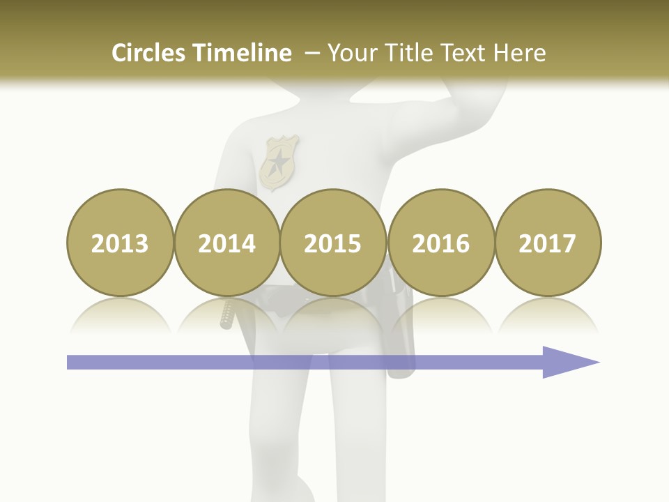 Guy Officer Belt PowerPoint Template