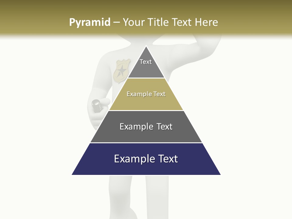 Guy Officer Belt PowerPoint Template