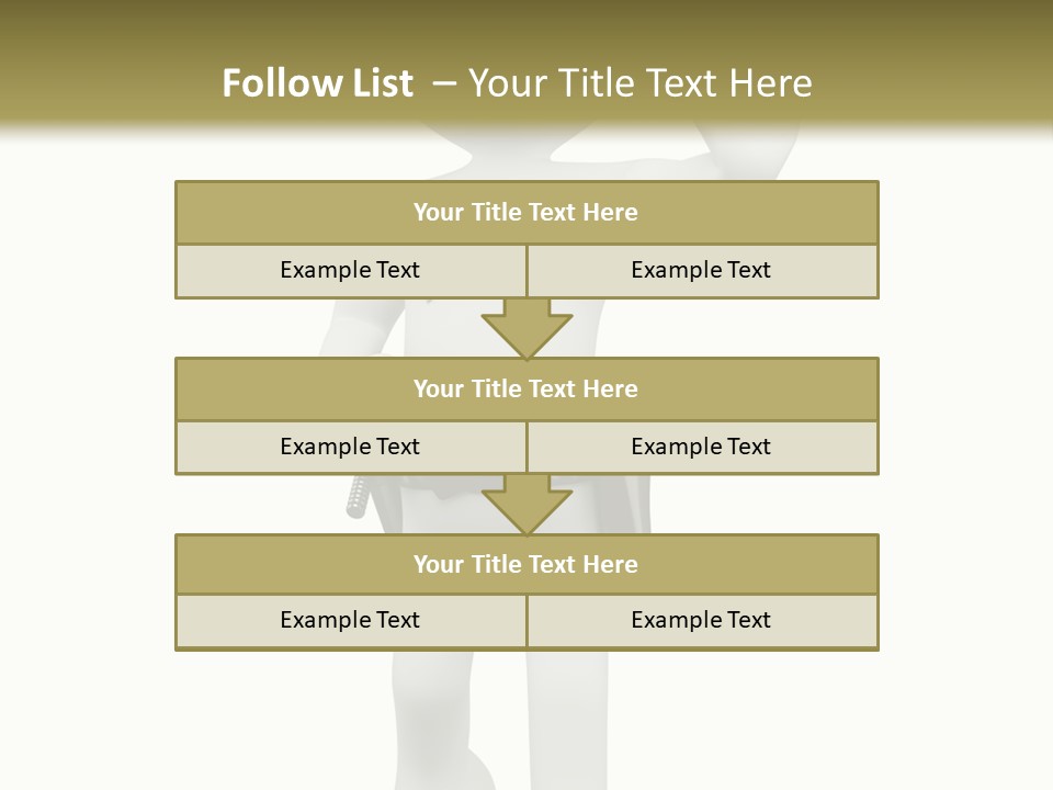 Guy Officer Belt PowerPoint Template