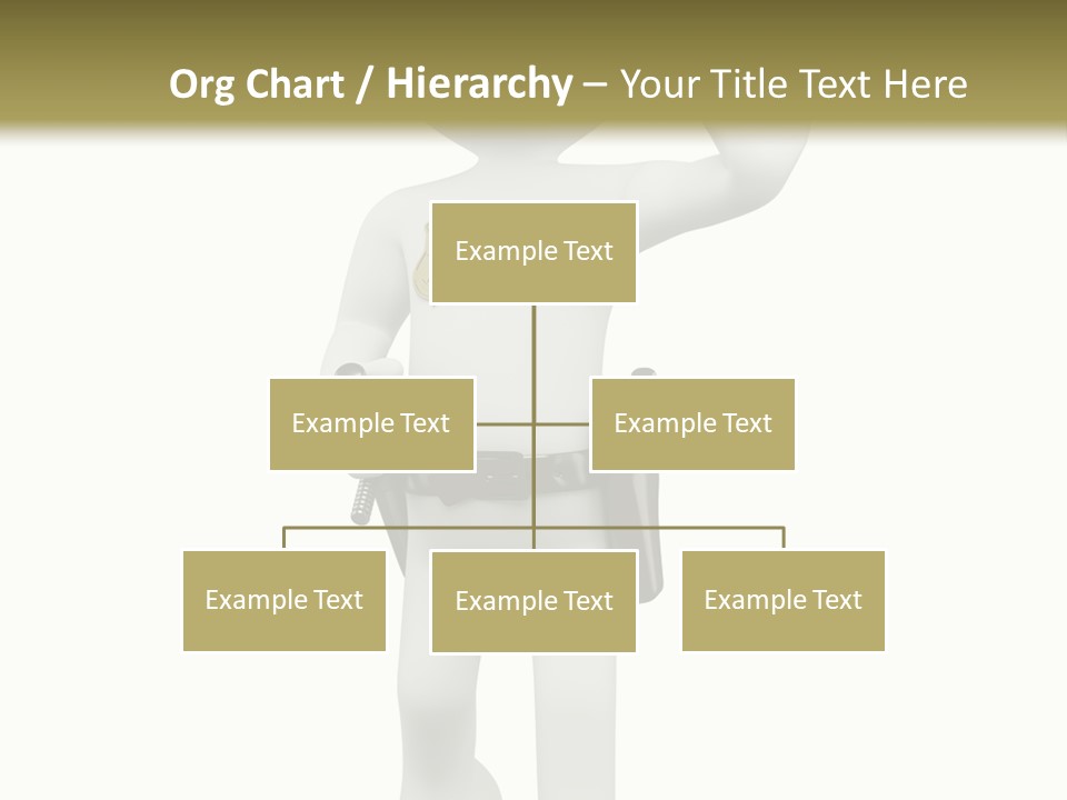 Guy Officer Belt PowerPoint Template