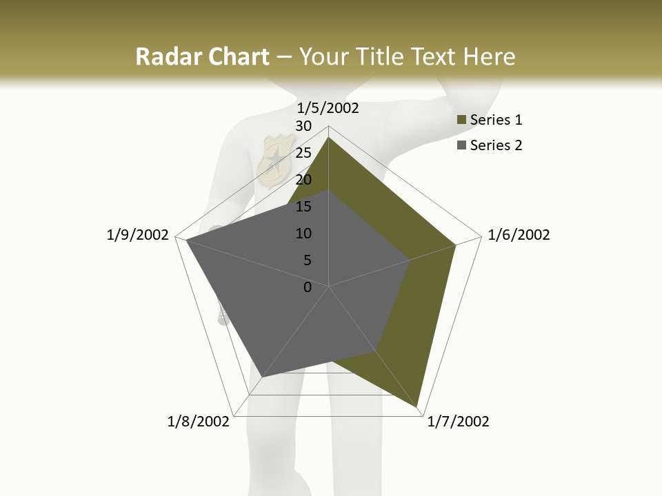 Guy Officer Belt PowerPoint Template