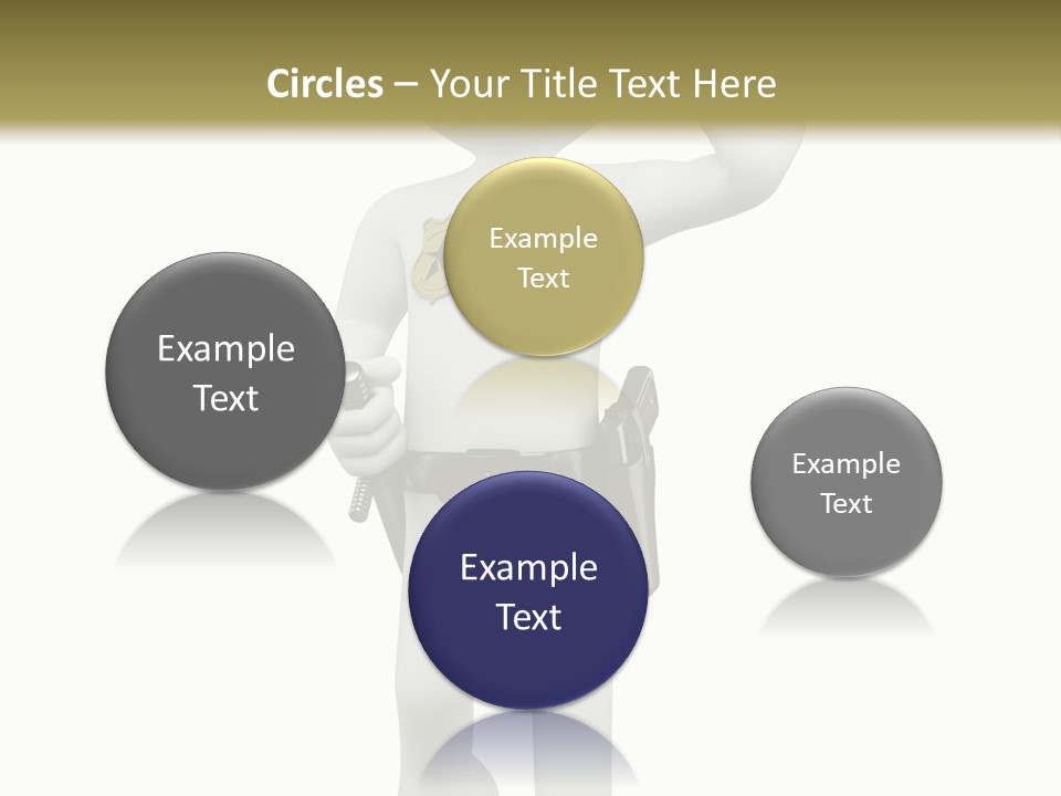 Guy Officer Belt PowerPoint Template