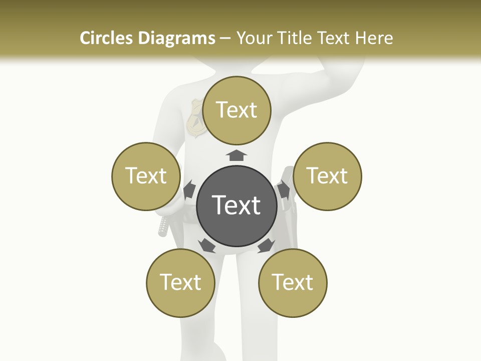 Guy Officer Belt PowerPoint Template