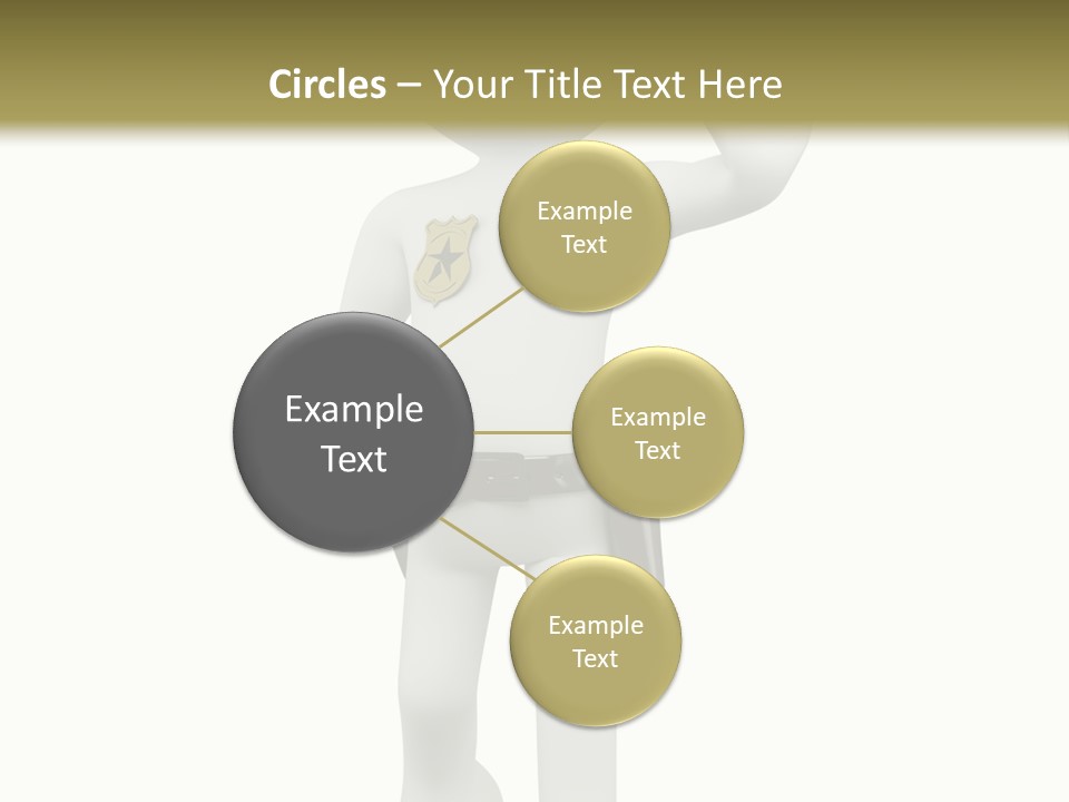 Guy Officer Belt PowerPoint Template