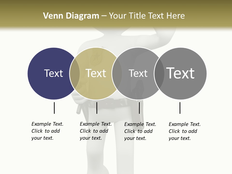 Guy Officer Belt PowerPoint Template