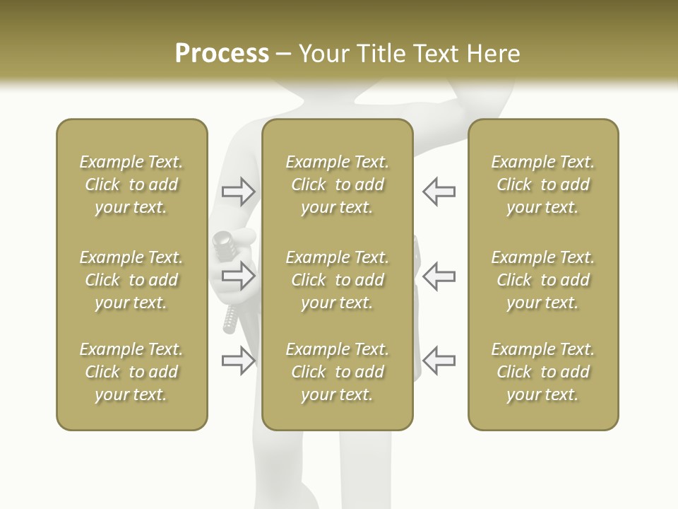 Guy Officer Belt PowerPoint Template