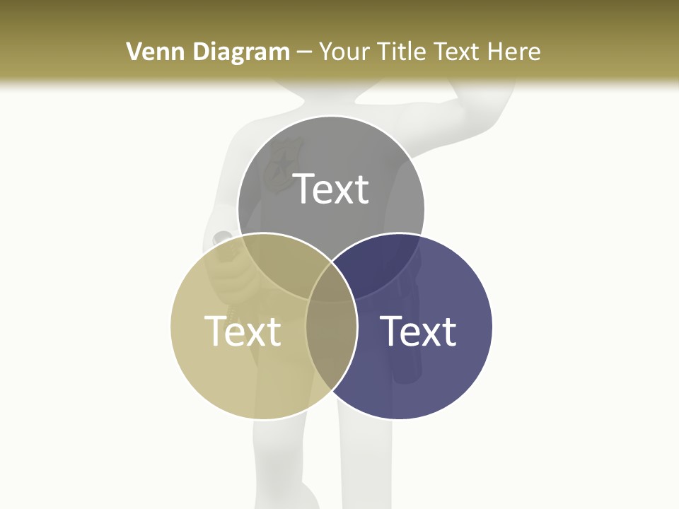 Guy Officer Belt PowerPoint Template