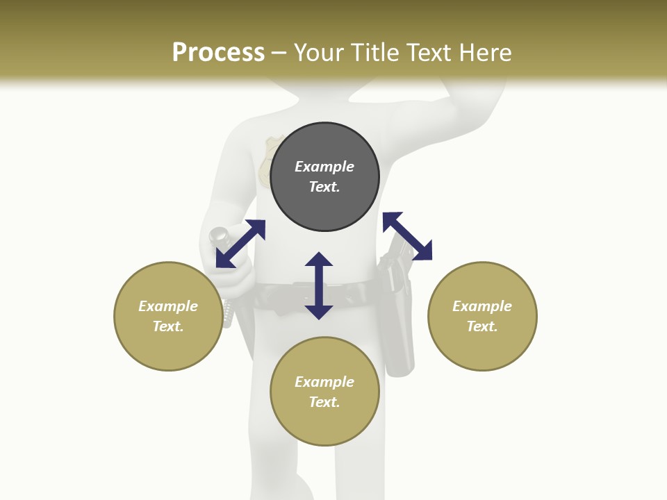 Guy Officer Belt PowerPoint Template