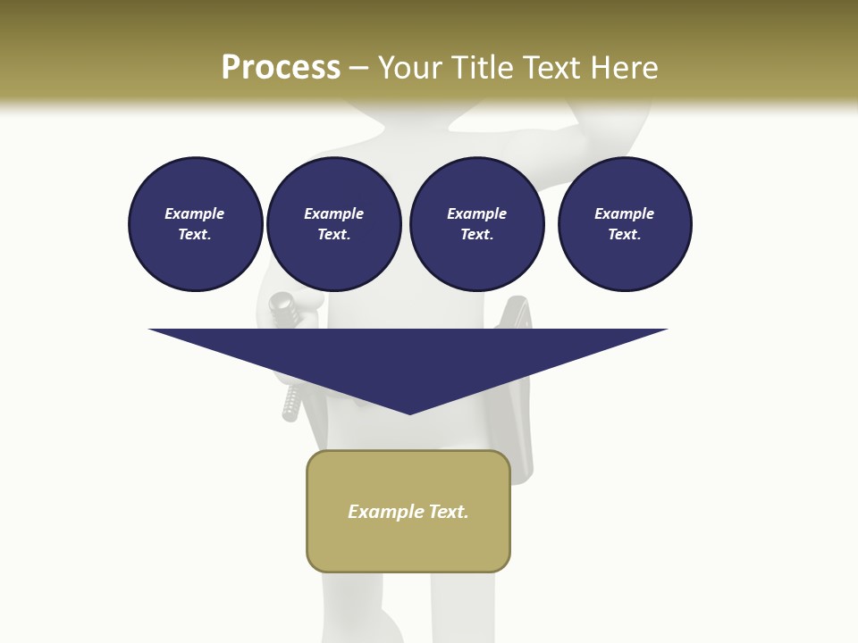 Guy Officer Belt PowerPoint Template