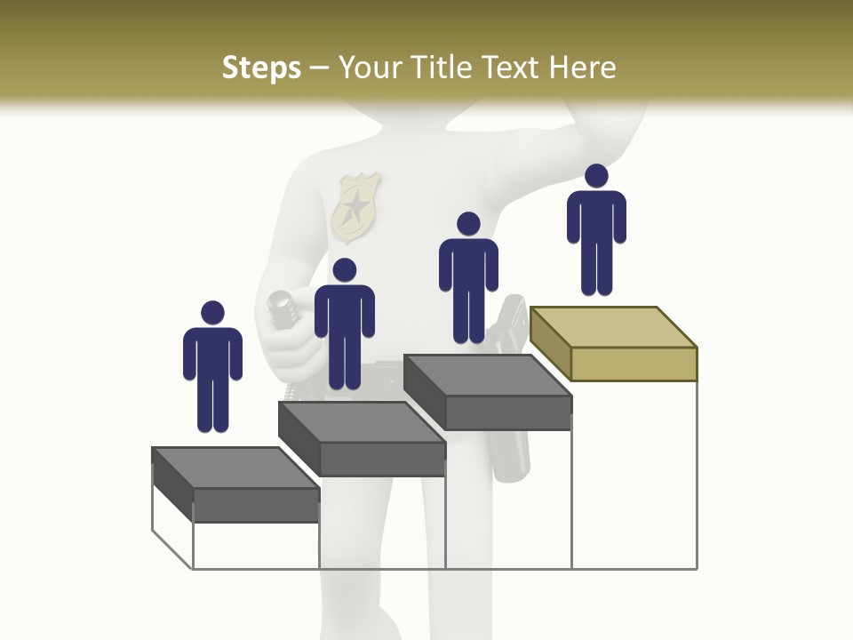 Guy Officer Belt PowerPoint Template