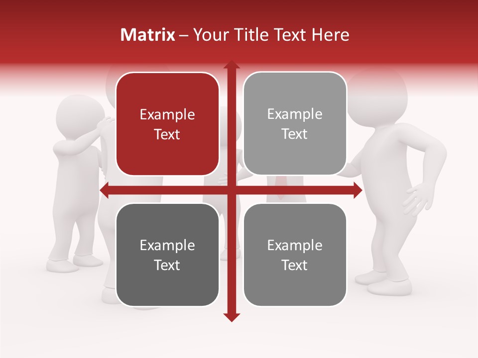 Standing Explaining Company PowerPoint Template