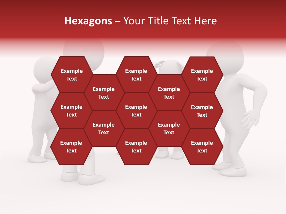 Standing Explaining Company PowerPoint Template