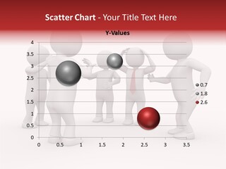 Standing Explaining Company PowerPoint Template