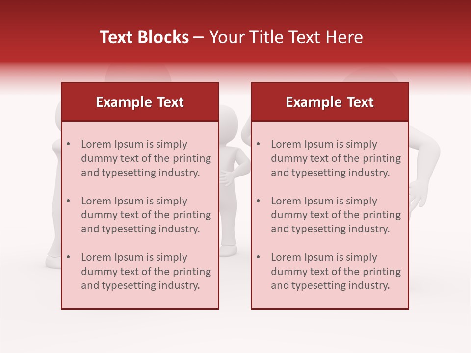 Standing Explaining Company PowerPoint Template