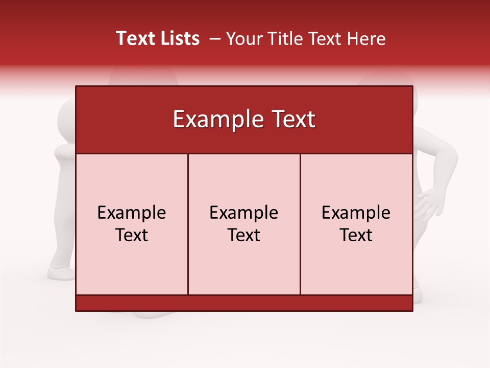 Standing Explaining Company PowerPoint Template
