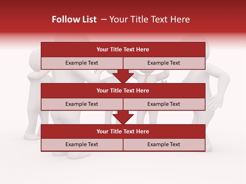 Standing Explaining Company PowerPoint Template
