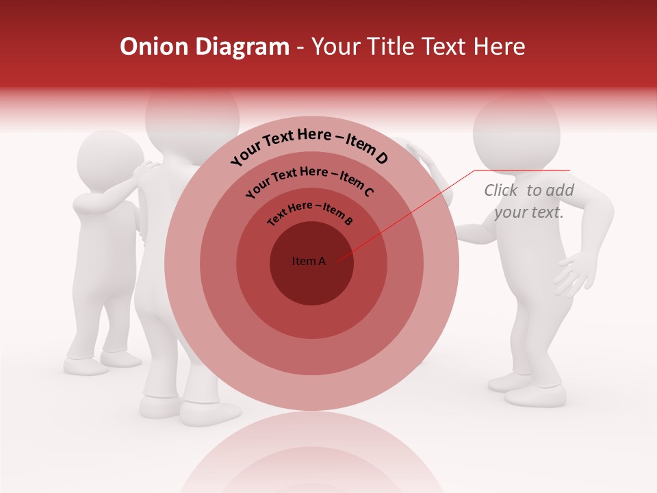 Standing Explaining Company PowerPoint Template