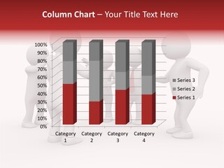 Standing Explaining Company PowerPoint Template