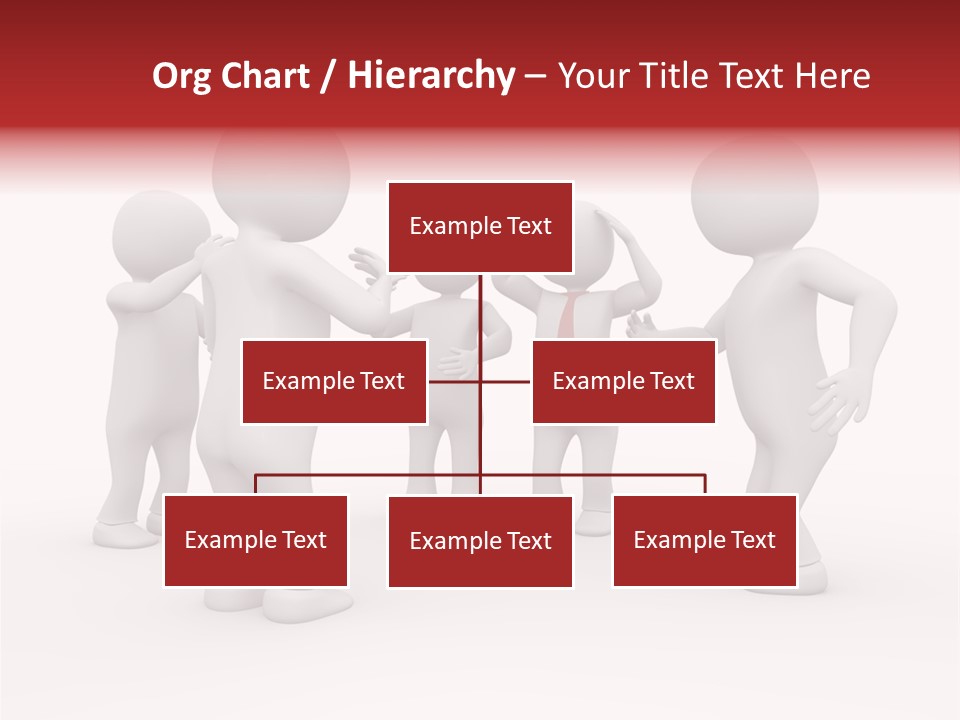 Standing Explaining Company PowerPoint Template