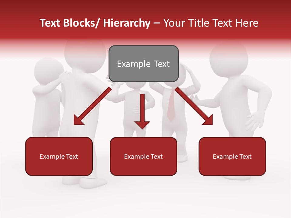 Standing Explaining Company PowerPoint Template