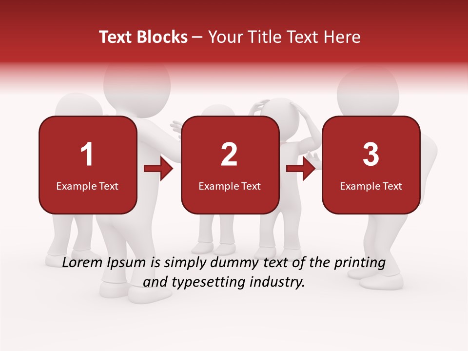 Standing Explaining Company PowerPoint Template