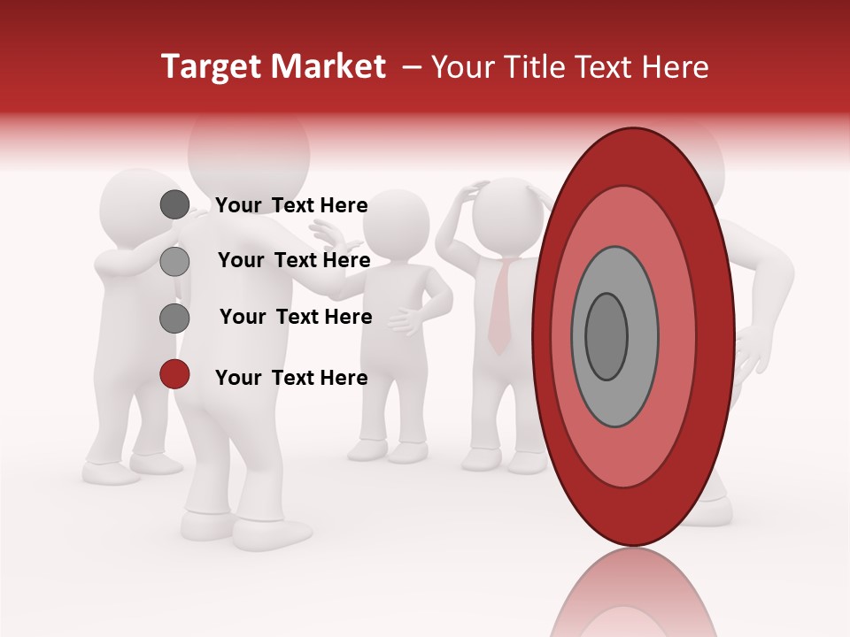 Standing Explaining Company PowerPoint Template