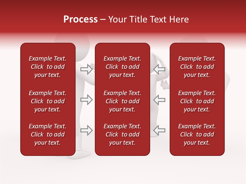 Standing Explaining Company PowerPoint Template