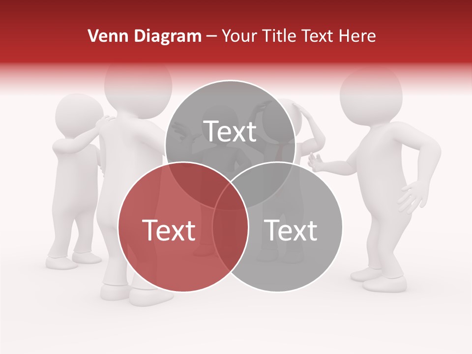 Standing Explaining Company PowerPoint Template